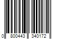 Barcode Image for UPC code 0800443340172