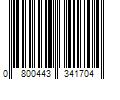 Barcode Image for UPC code 0800443341704