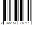 Barcode Image for UPC code 0800443349717