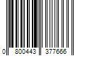 Barcode Image for UPC code 0800443377666