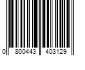 Barcode Image for UPC code 0800443403129