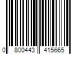 Barcode Image for UPC code 0800443415665