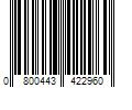 Barcode Image for UPC code 0800443422960