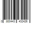 Barcode Image for UPC code 0800443432426