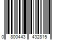 Barcode Image for UPC code 0800443432815