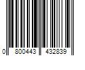 Barcode Image for UPC code 0800443432839