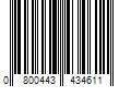 Barcode Image for UPC code 0800443434611