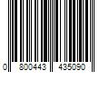 Barcode Image for UPC code 0800443435090