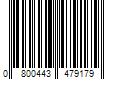 Barcode Image for UPC code 0800443479179