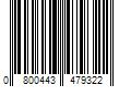 Barcode Image for UPC code 0800443479322