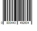 Barcode Image for UPC code 0800443492604