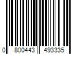 Barcode Image for UPC code 0800443493335