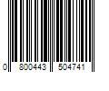 Barcode Image for UPC code 0800443504741