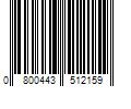 Barcode Image for UPC code 0800443512159