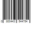 Barcode Image for UPC code 0800443544754