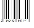 Barcode Image for UPC code 0800443547144