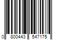 Barcode Image for UPC code 0800443547175