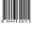 Barcode Image for UPC code 0800443629215