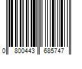 Barcode Image for UPC code 0800443685747