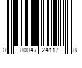 Barcode Image for UPC code 080047241178