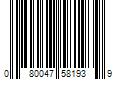 Barcode Image for UPC code 080047581939