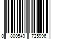 Barcode Image for UPC code 0800549725996. Product Name: Bosch 15w Premium Snd Cabinet Loudspeaker-Wt