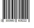 Barcode Image for UPC code 080056060522859