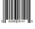 Barcode Image for UPC code 080056061415