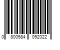 Barcode Image for UPC code 08005840920213