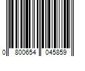 Barcode Image for UPC code 08006540458556