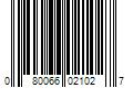 Barcode Image for UPC code 080066021027