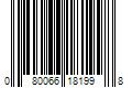 Barcode Image for UPC code 080066181998