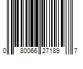 Barcode Image for UPC code 080066271897