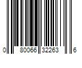 Barcode Image for UPC code 080066322636