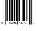 Barcode Image for UPC code 080066430737