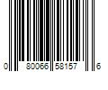 Barcode Image for UPC code 080066581576