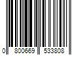 Barcode Image for UPC code 0800669533808