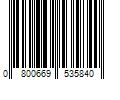 Barcode Image for UPC code 0800669535840