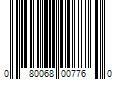 Barcode Image for UPC code 080068007760