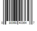 Barcode Image for UPC code 080068403647