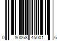 Barcode Image for UPC code 080068450016