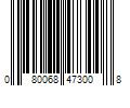 Barcode Image for UPC code 080068473008