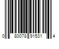 Barcode Image for UPC code 080078915314