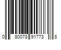 Barcode Image for UPC code 080078917738