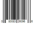 Barcode Image for UPC code 080083260966