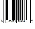 Barcode Image for UPC code 080083284047