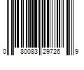 Barcode Image for UPC code 080083297269