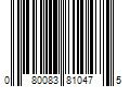 Barcode Image for UPC code 080083810475