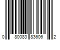 Barcode Image for UPC code 080083836062