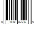 Barcode Image for UPC code 080083875863